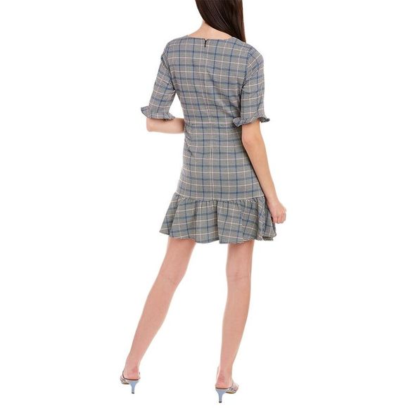 Cece By Cynthia Steffe V-Neck Ruffle Dress size 4 - Picture 2 of 5